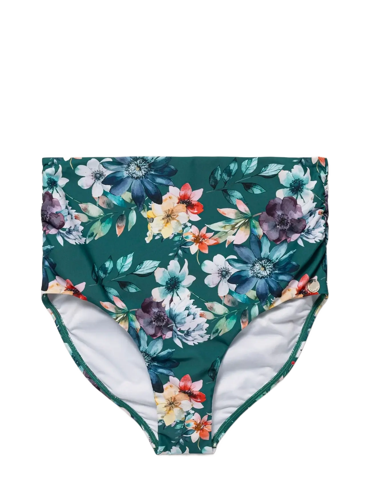 Panos Emporio Fleur Chara bottom - Bikinihosen mit hoher Taille - LAGOON / multi