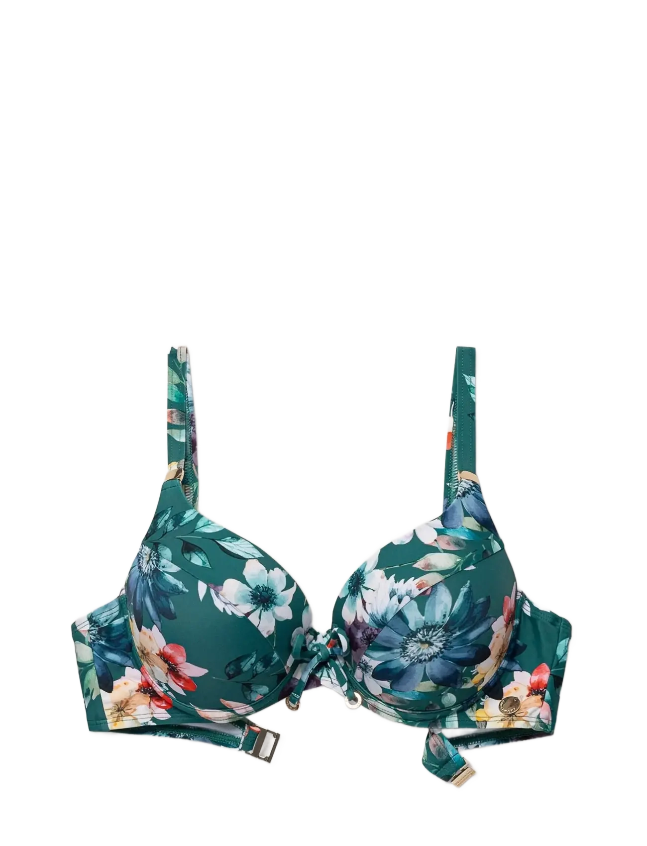 Panos Emporio Fleur Lydia top - Tøj - LAGOON / multi