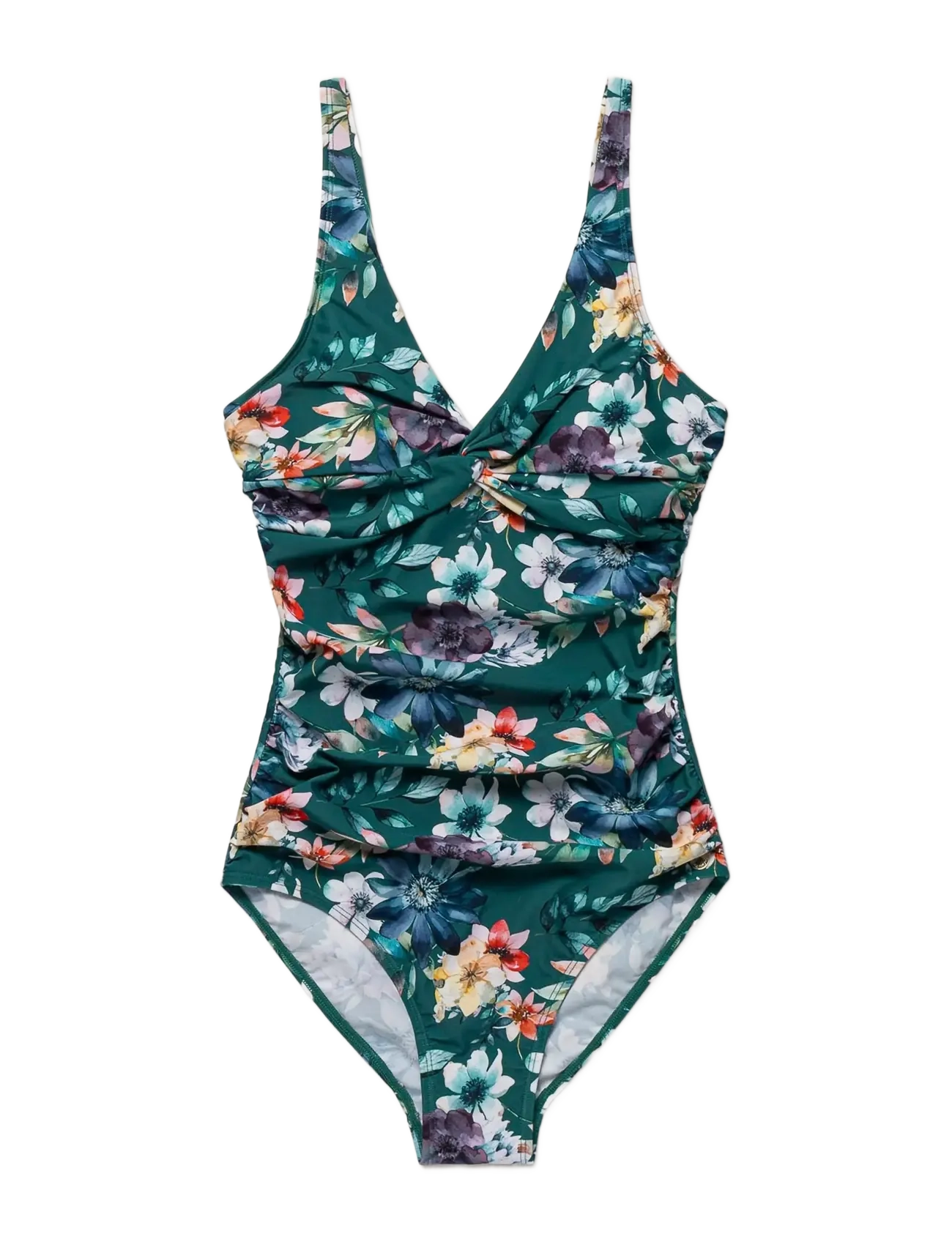 Panos Emporio Fleur Simi Swimsuit - Tøj - LAGOON / green