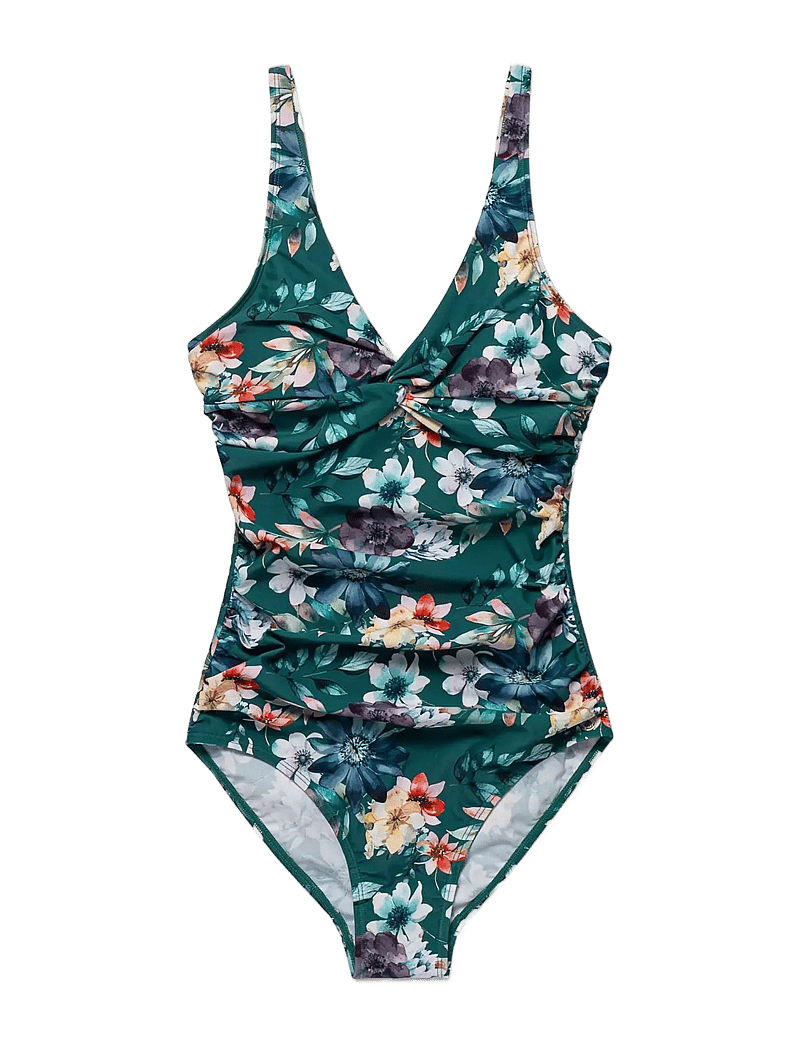Panos Emporio - Fleur Simi Swimsuit - maudymosi kostiumėliai - lagoon - 1