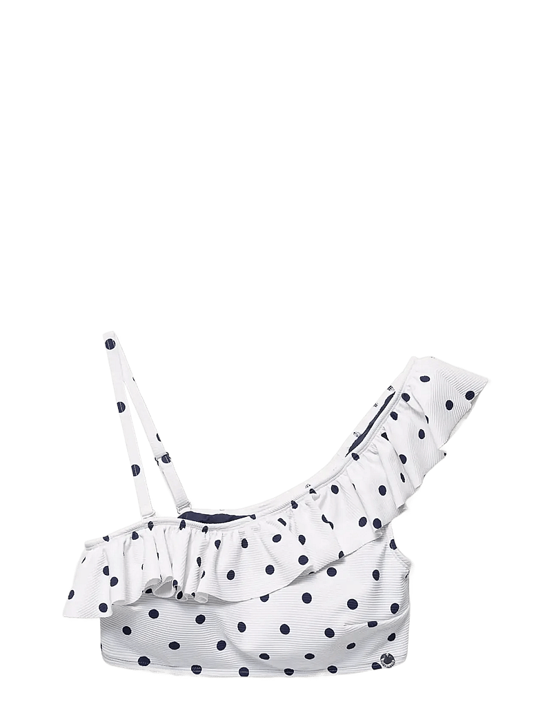Panos Emporio - Helle Polka Dot Top - paelast bikiinide ülaosad - white/navy - 1