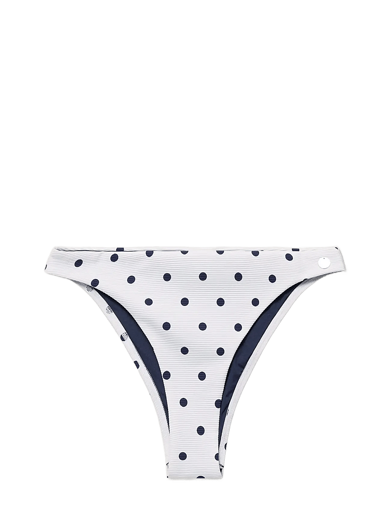 Panos Emporio - Polka dot Nefeli bottom - bikini briefs - white/navy - 1