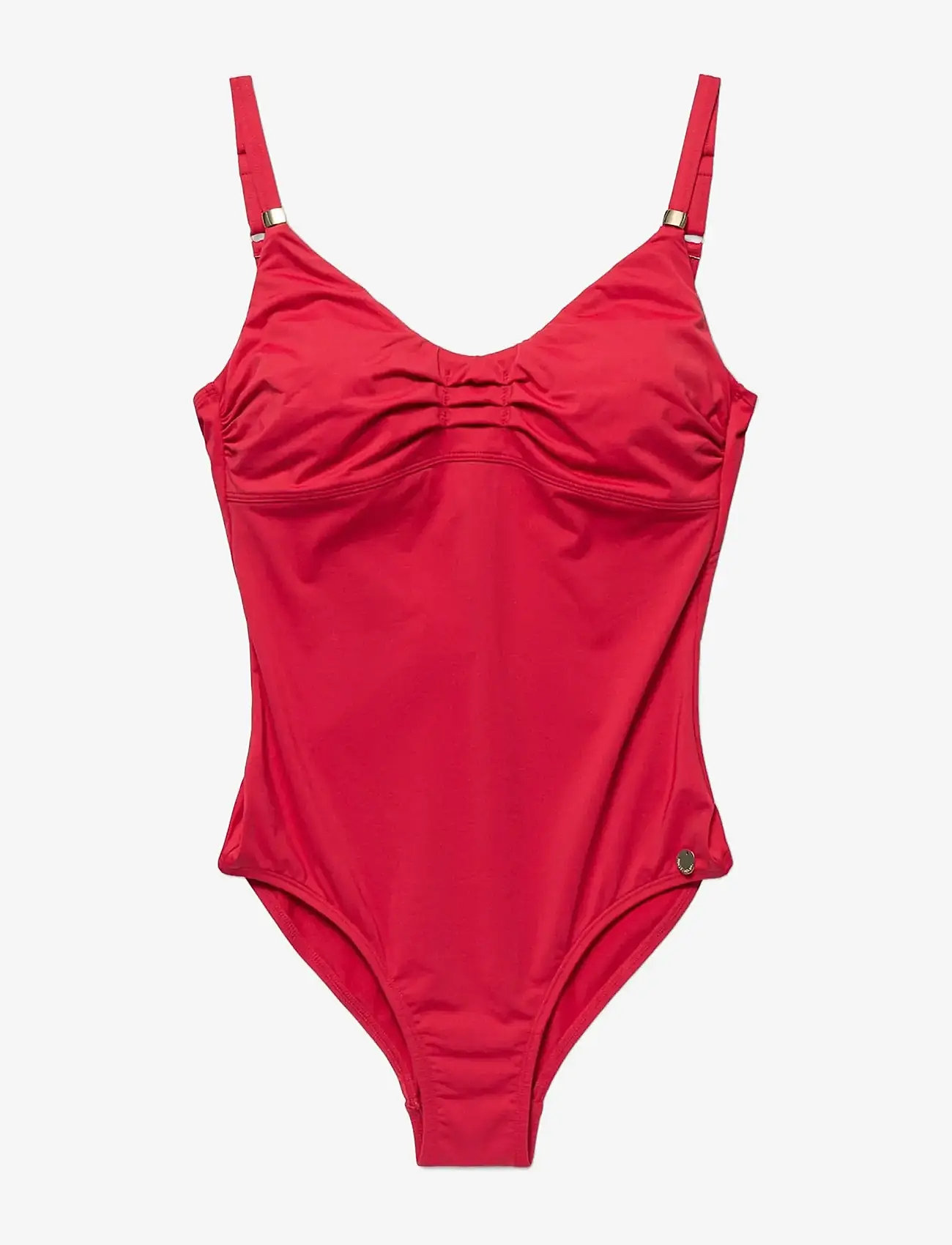 Panos Emporio - Milos Solid Swimsuit Recycled - badedragter - lipstick red - 1