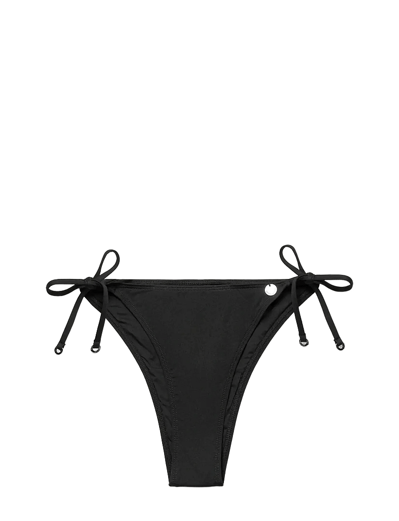 Panos Emporio - Iliana solid bottom - bikinis mit seitenbändern - black - 1
