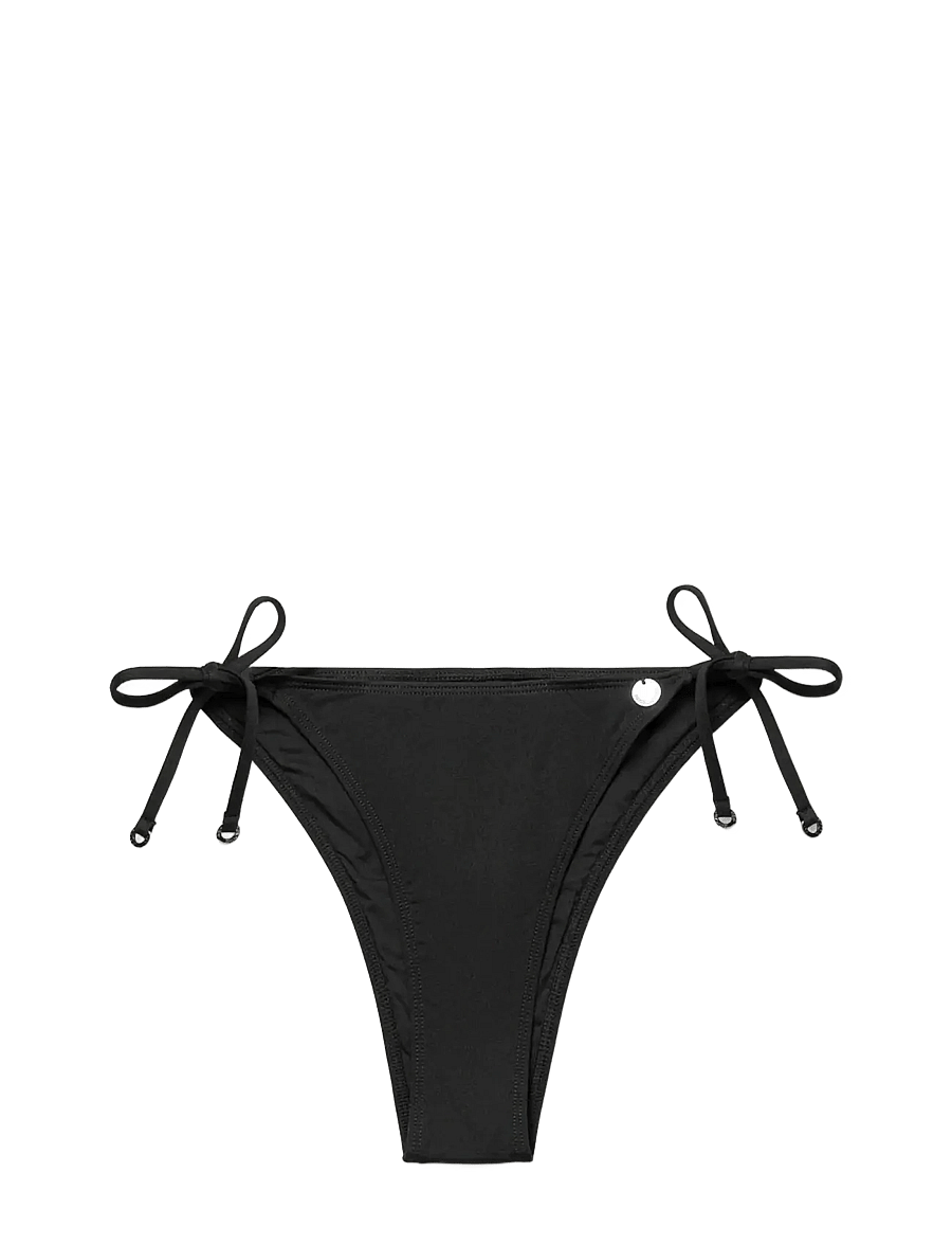 Panos Emporio - Iliana solid bottom - side tie bikinier - black - 1