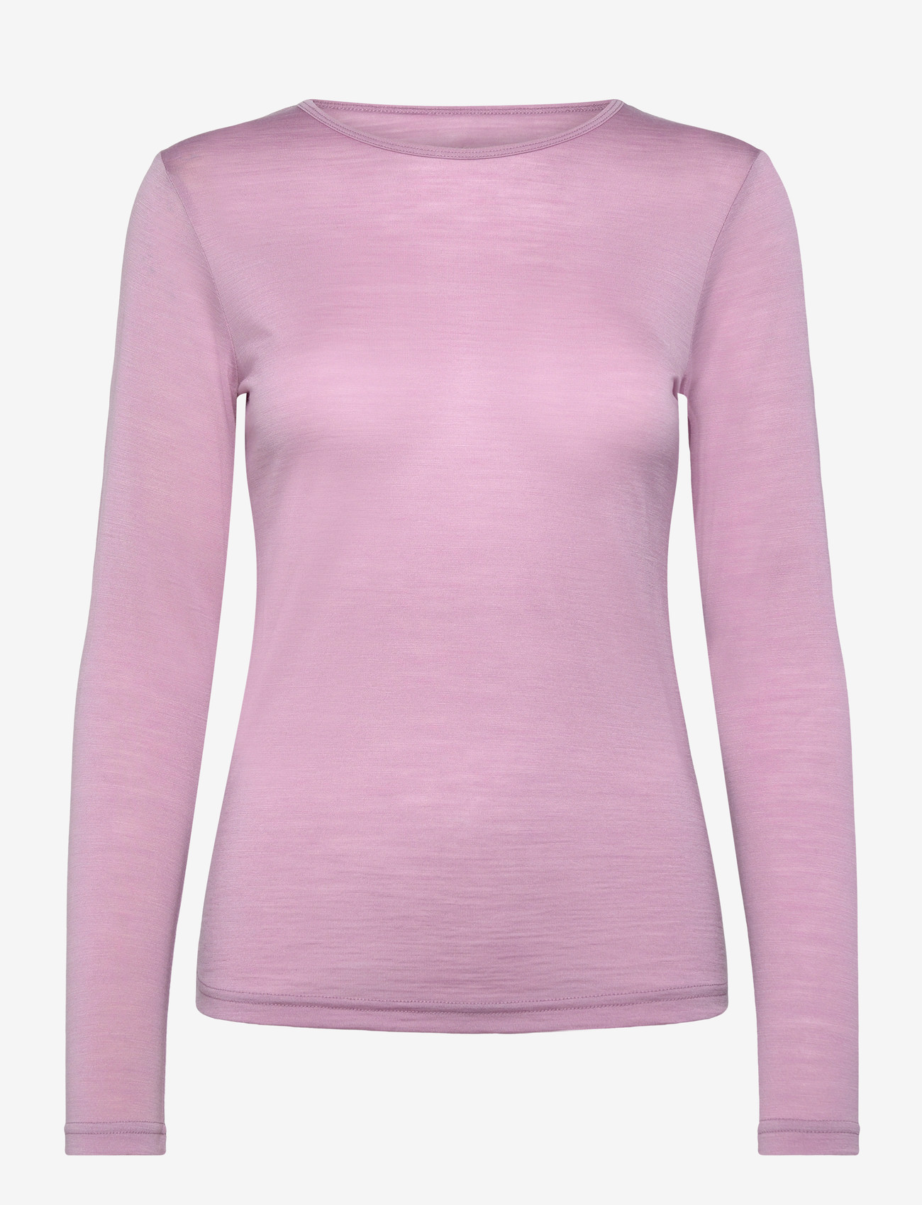 Panos Emporio - Wool/Tencel Long Sleeve - oberteile - pink dawn - 0
