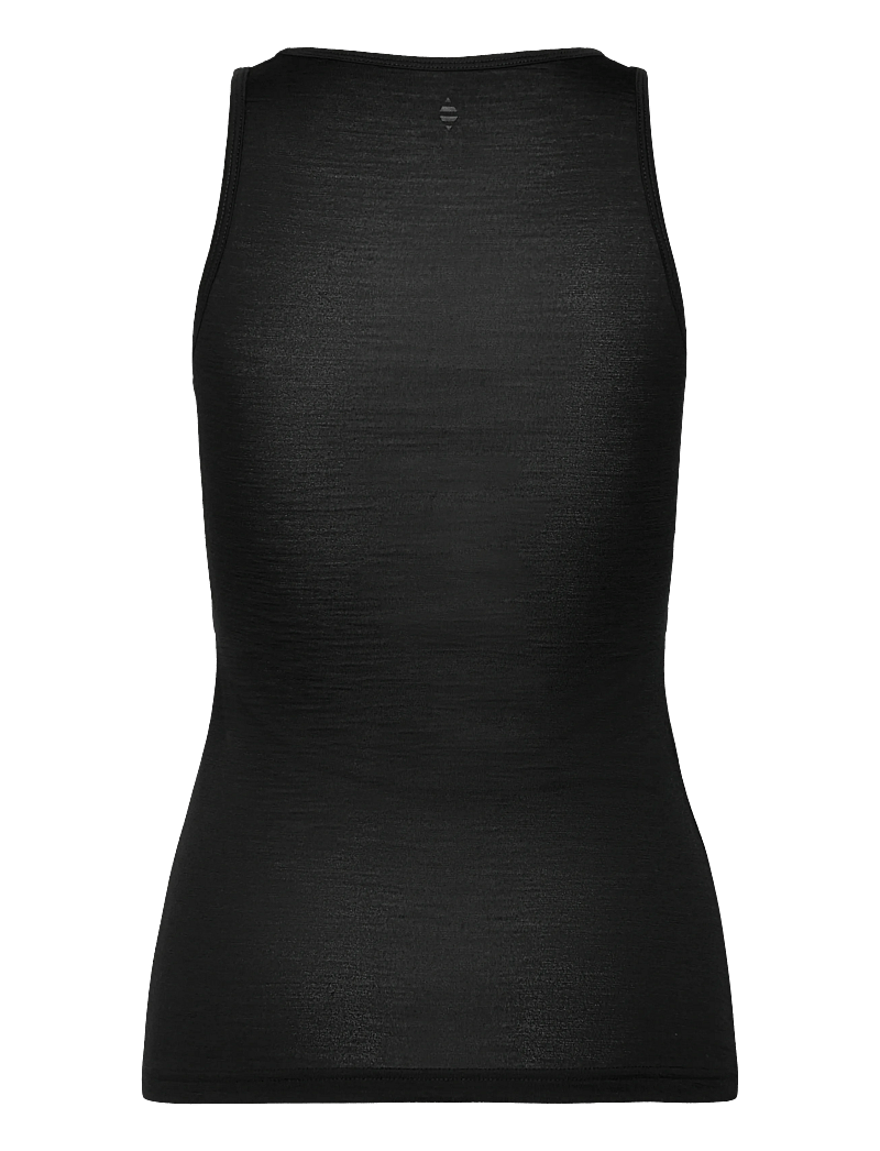 Panos Emporio - Wool/Tencel Tanktop - oberteile - black - 2