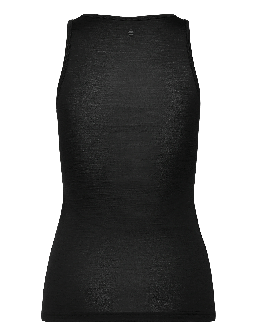 Panos Emporio - Wool/Tencel Tanktop - alussärgid - black - 2