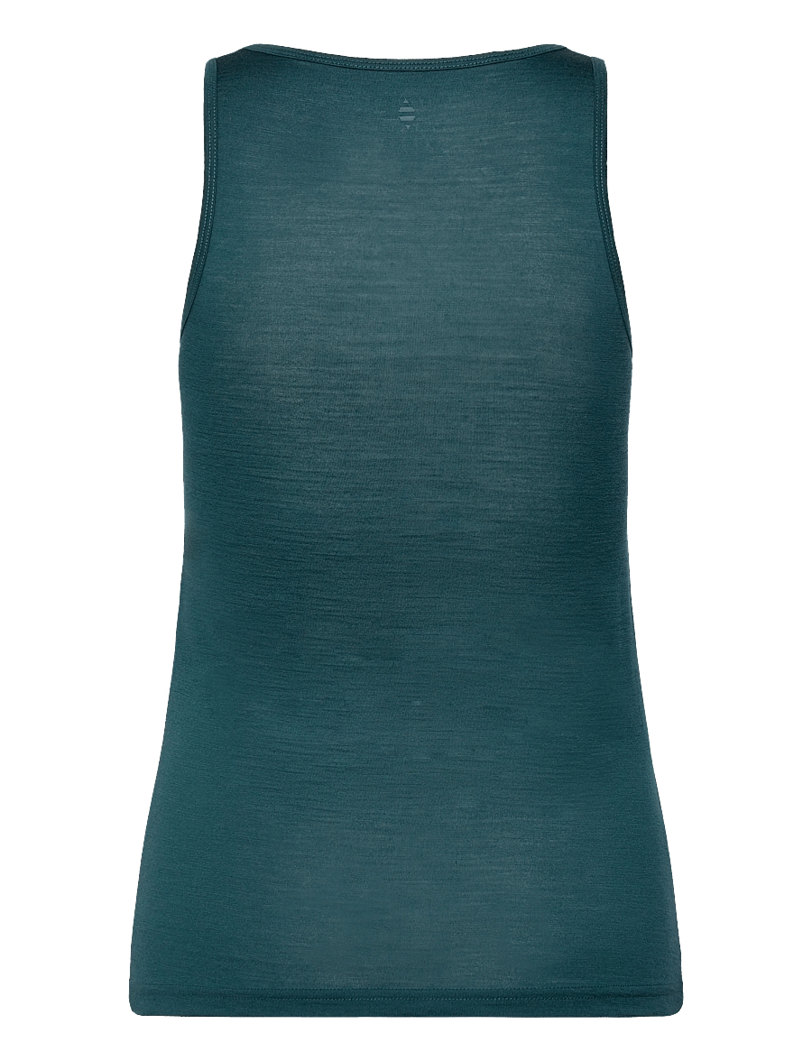 Panos Emporio - Wool/Tencel Tanktop - overdele - deep teal - 2