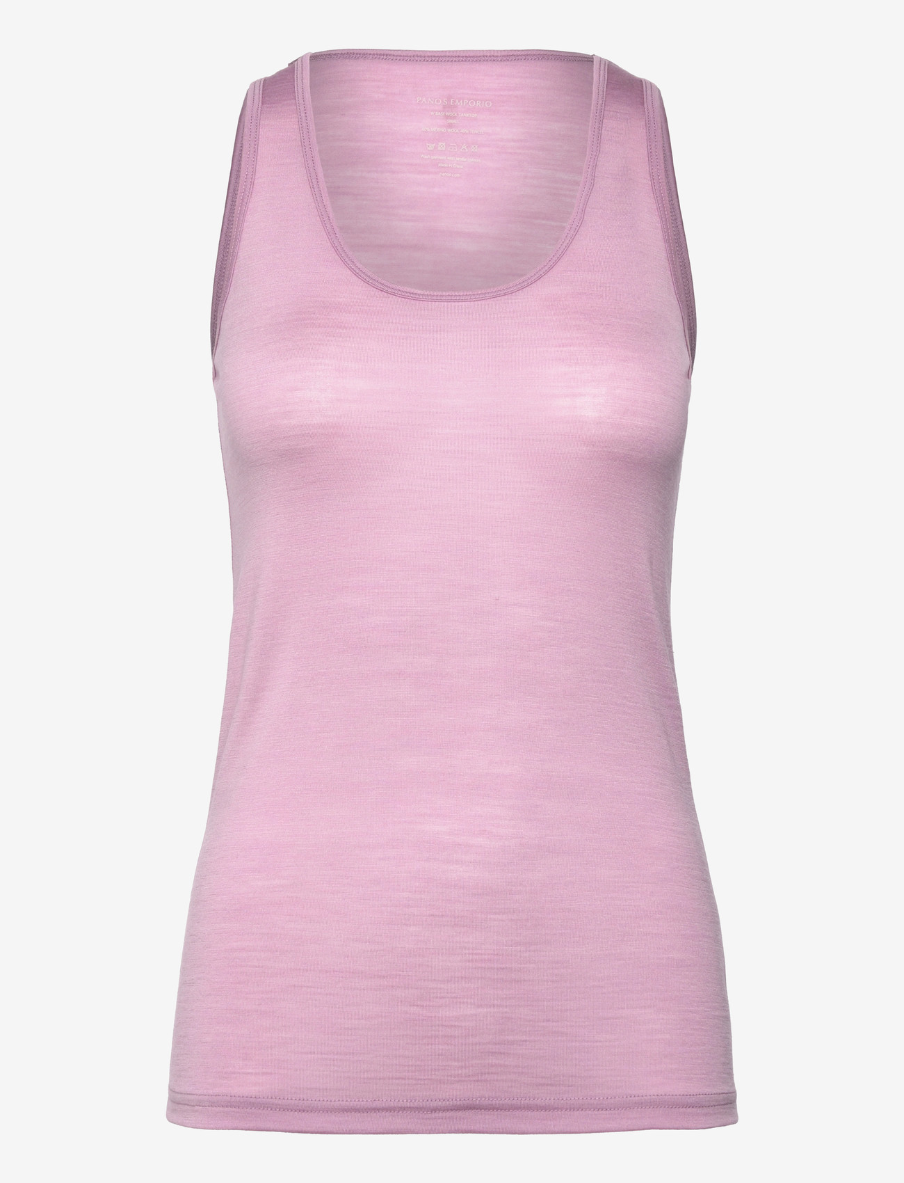 Panos Emporio - Wool/Tencel Tanktop - overdele - pink dawn - 0