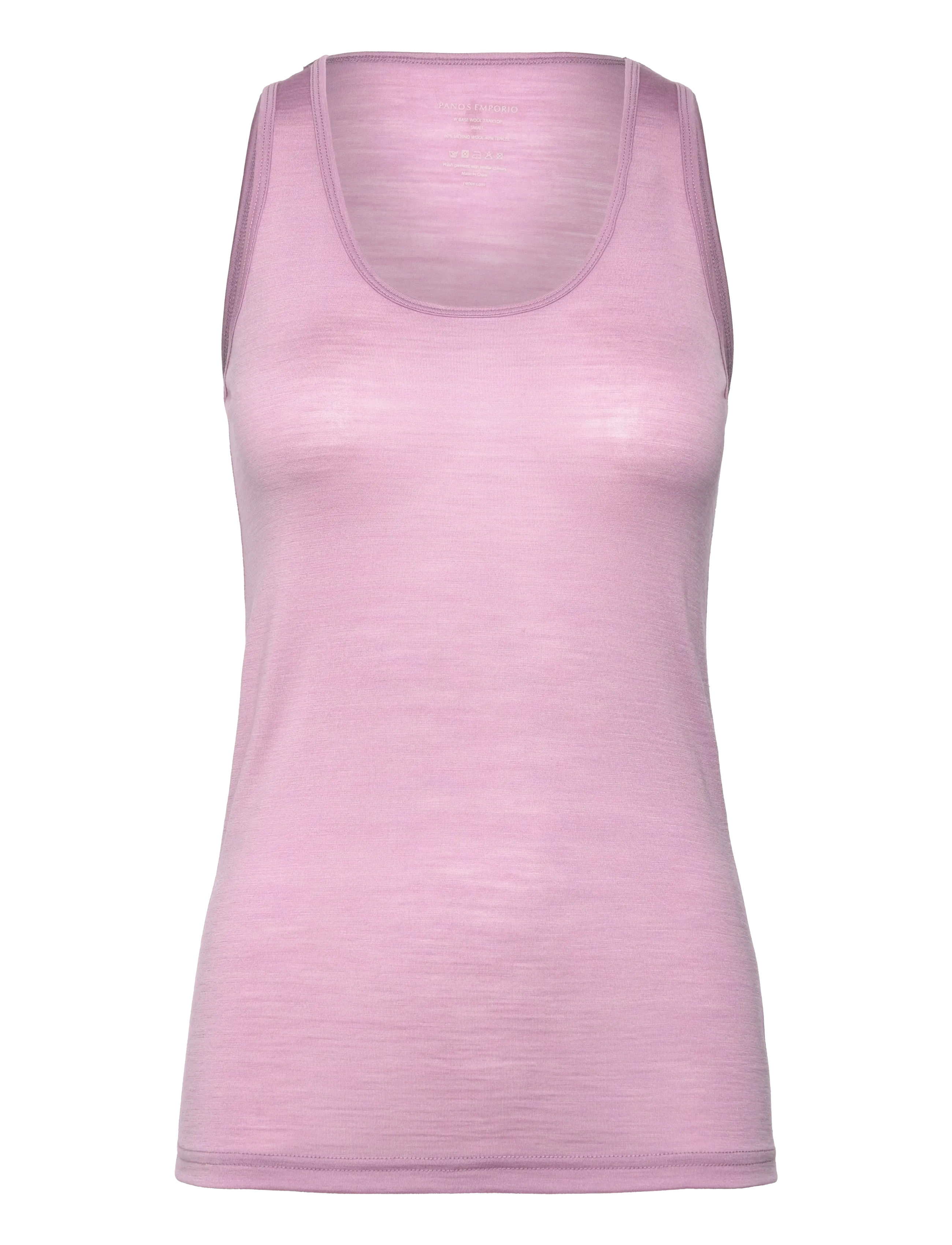 Panos Emporio Wool/Tencel Tanktop - Pyjamas & loungewear - PINK DAWN / pink/rose