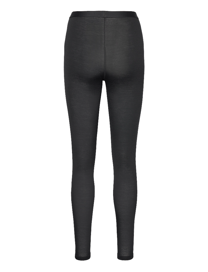 Panos Emporio - Wool/Tencel Longs - aluskihina kantavad püksid - black - 2