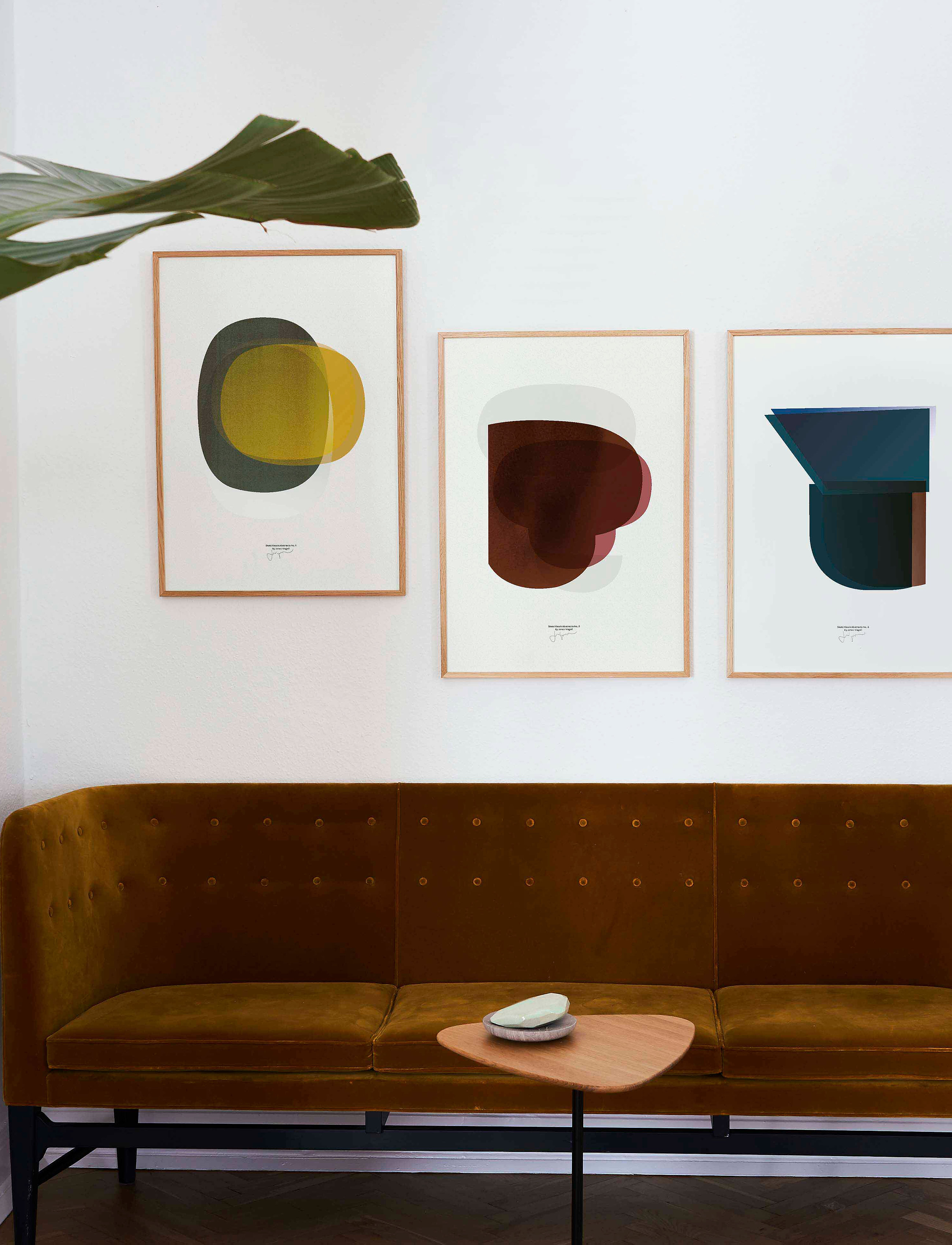 Paper Collective Sketchbook Abstracts 01 50X70, 50X70 cm, Posters, Mehrfarbig/gemustert - Graphical Patterns, Homeware
