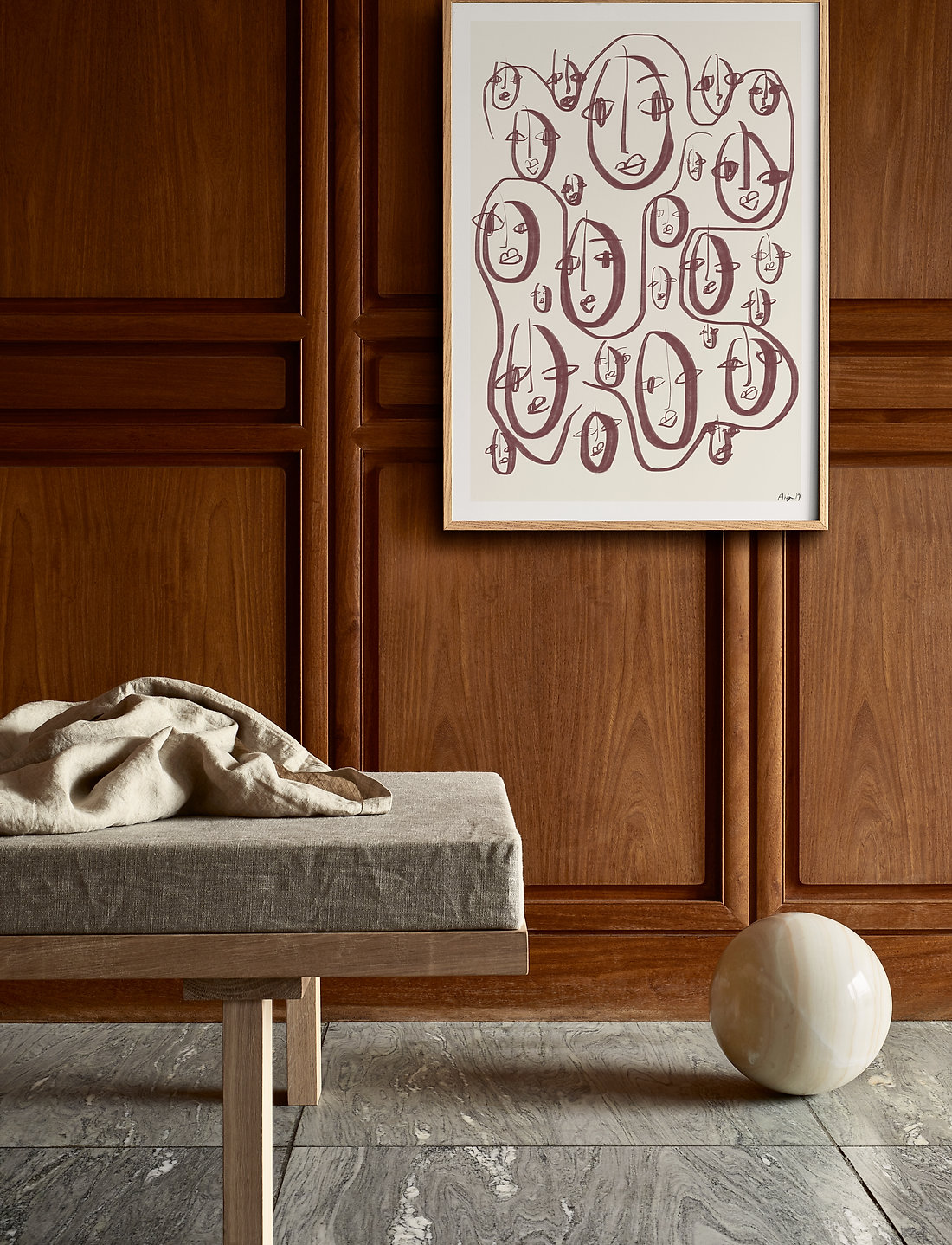 Paper Collective - Random Faces - 30x40 - ilustracje - multi - 1