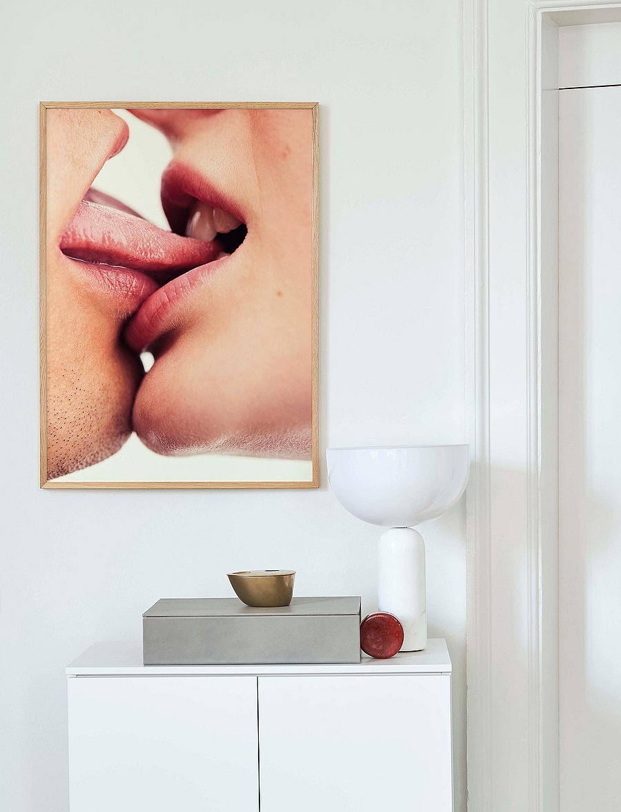 Paper Collective - The Kiss I 30x40 - fotografien - multi - 0