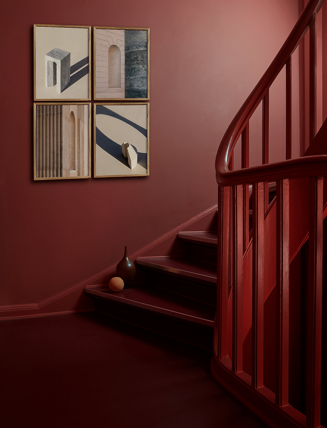 Paper Collective Neoclassic Ii 30X40, 30X40 cm, Multi/patterned, Plakater > Fotografier, Unisex