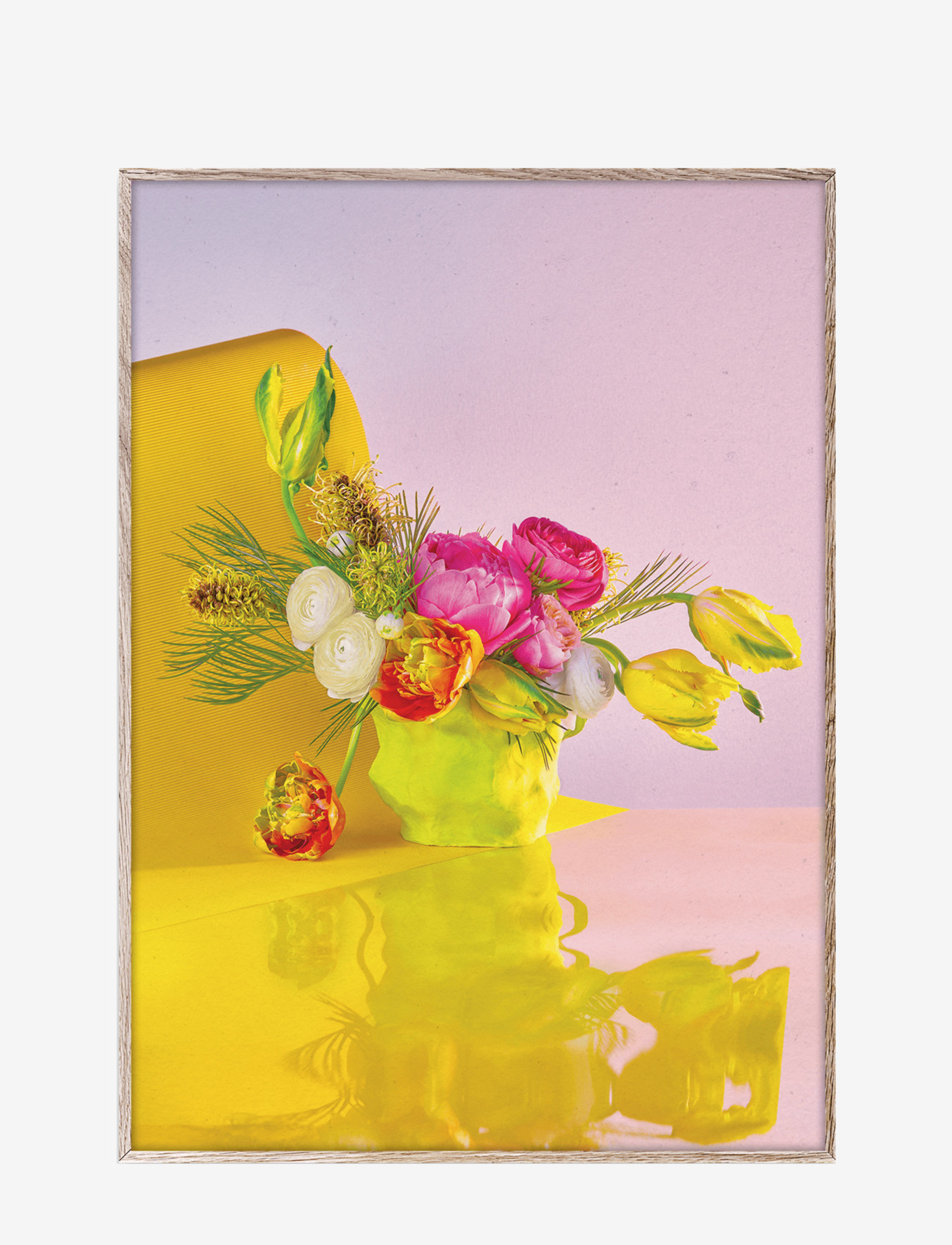 Paper Collective - BLOOM 03 Yellow - 30x40 - multi - 0