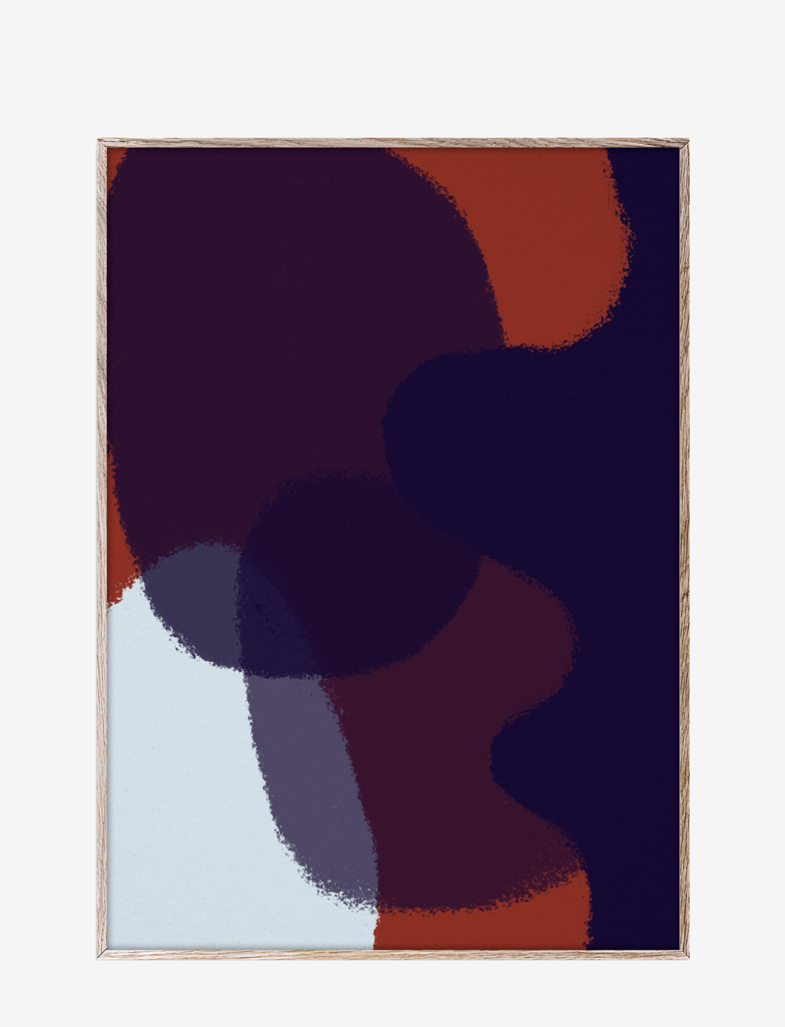 Paper Collective Ink Grain 03 50X70 Cm, Graphical Patterns, Multi/mønstret, Str: 50X70CM
