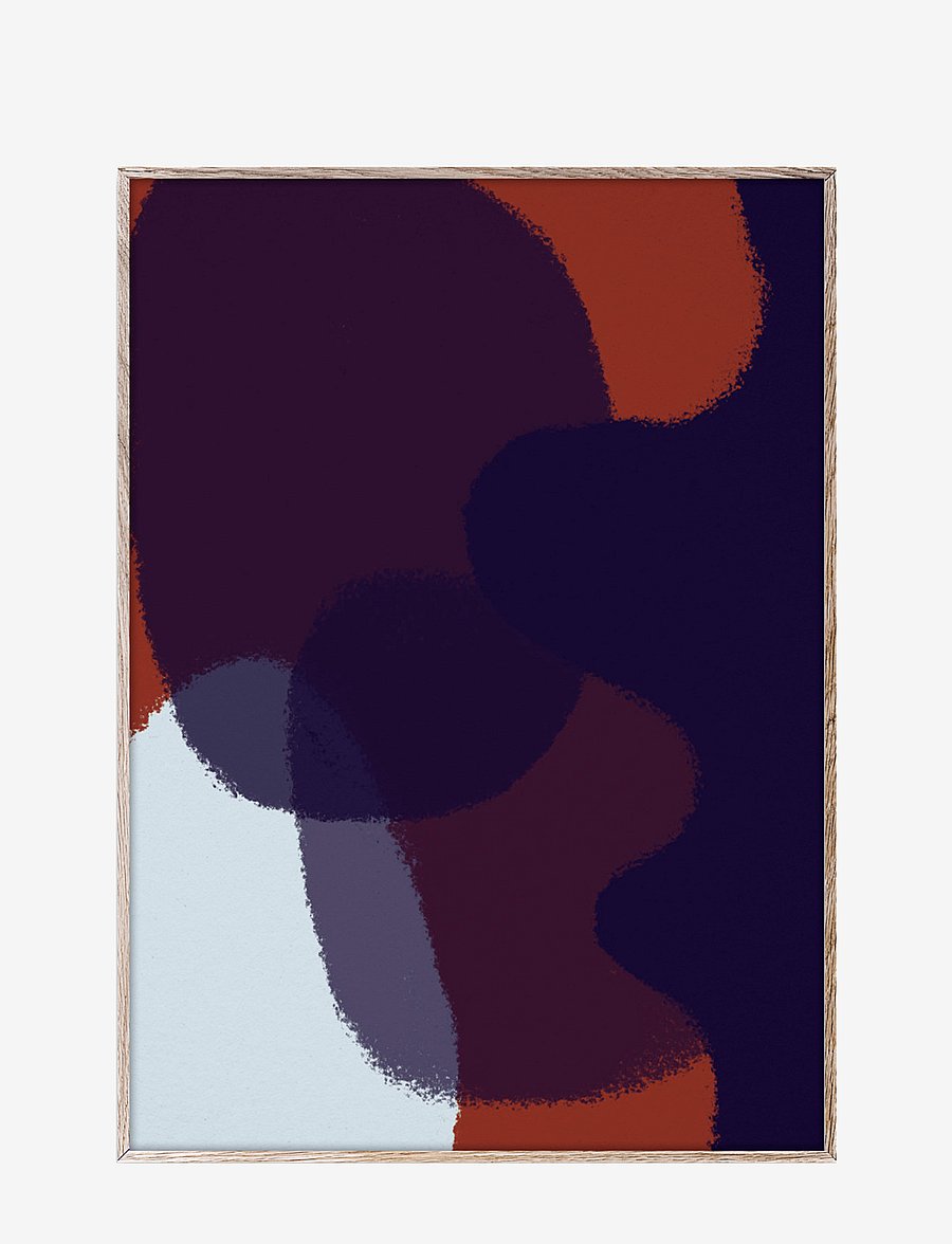 Paper Collective - Ink Grain 03 - 50x70 cm - graafilised mustrid - multi - 3