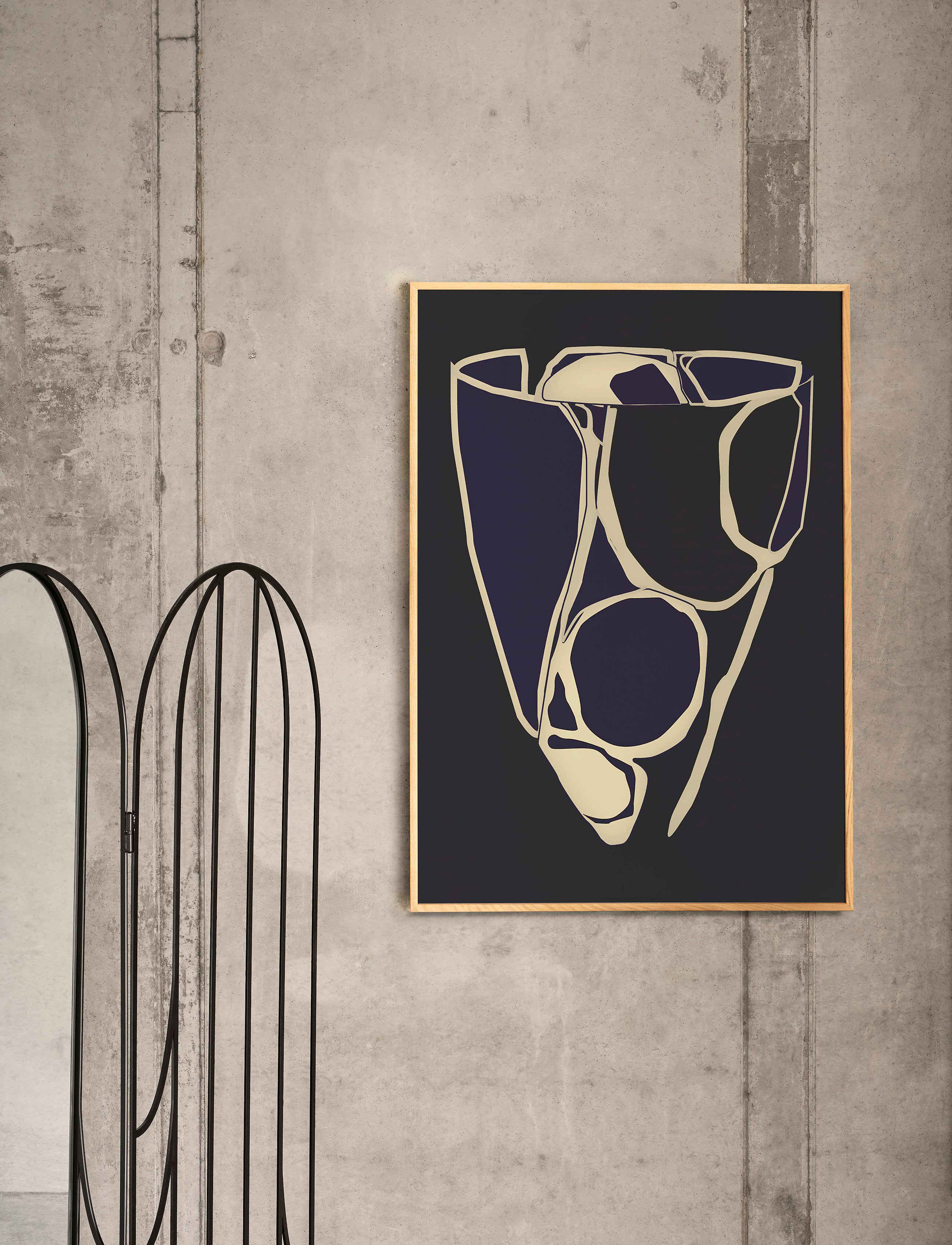 Paper Collective Cerámica 03 30X40 Cm, cm, Posters, Mehrfarbig/gemustert - Graphical Patterns, Homeware