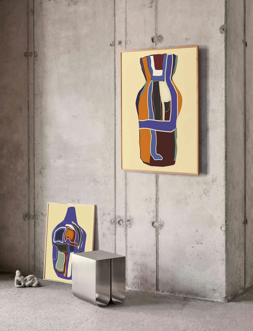 Paper Collective - Cerámica 05 - 50x70 cm - grafische muster - multi - 1