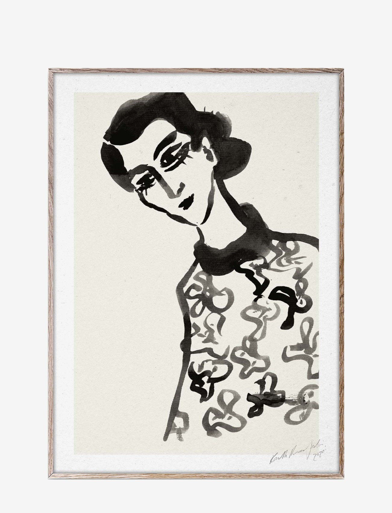 Paper Collective - Meltdown - 50x70 cm - svartvita motiv - multi - 1