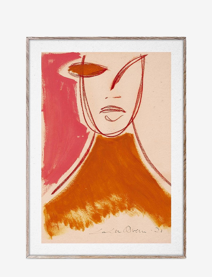 Paper Collective - Pink Portrait - 50x70 cm - illustratsioonid - multi - 3