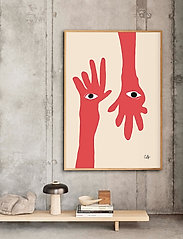 Paper Collective - Hamsa Hands - 50x70 cm - laveste priser - multi - 1