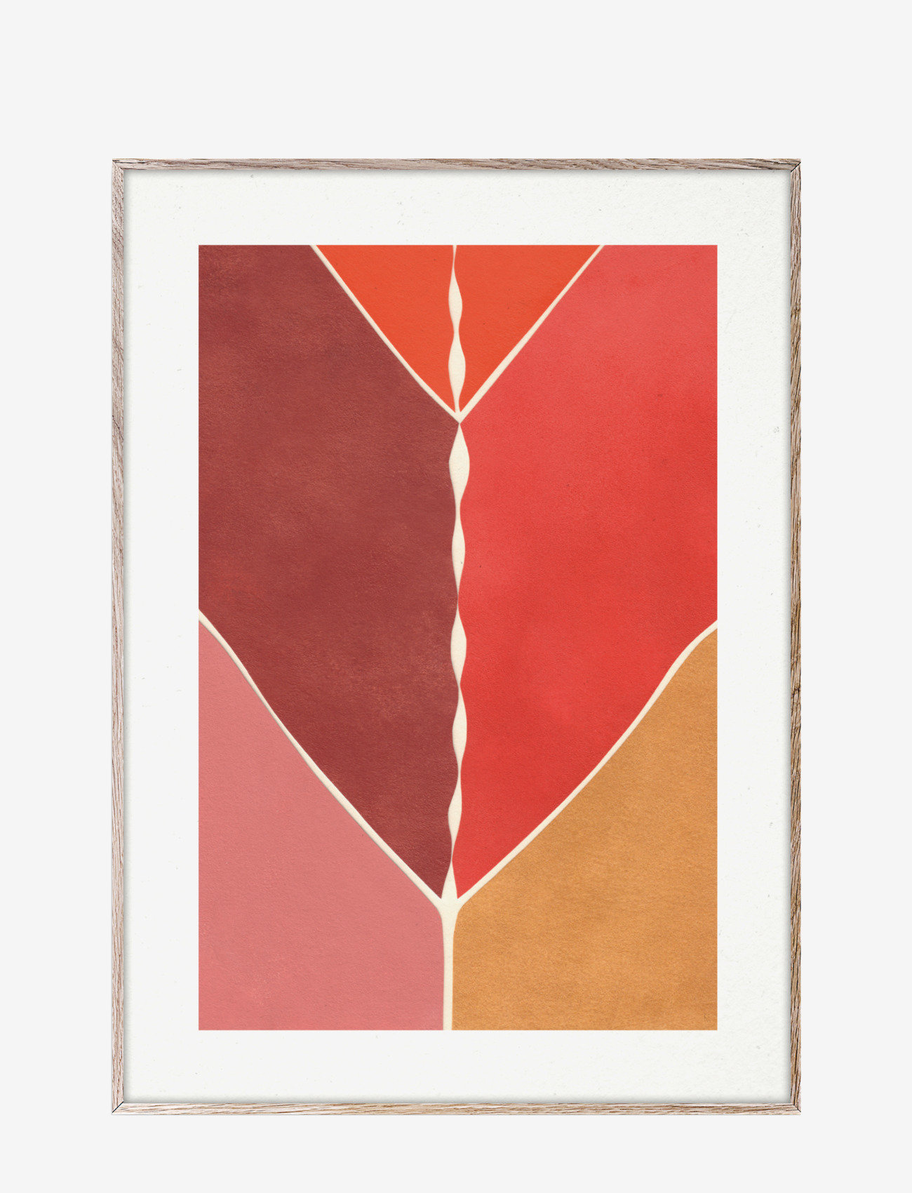 Paper Collective - Navigation - 30x40 cm - die niedrigsten preise - multi-colour, white, red, yellow, pink, orange - 0