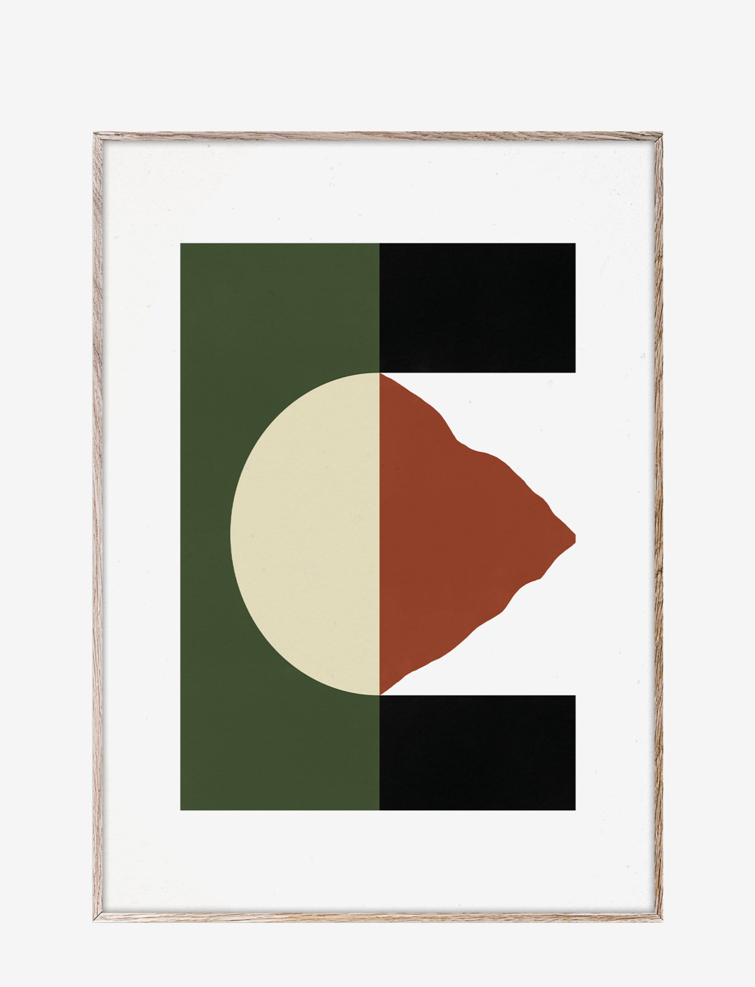 Paper Collective Mountain 30X40 Cm, cm, Posters, Mehrfarbig/gemustert - Graphical Patterns, Homeware