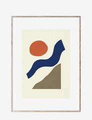 Paper Collective - Levitation I - 30x40 cm - die niedrigsten preise - white, orange, blue, green, beige - 0