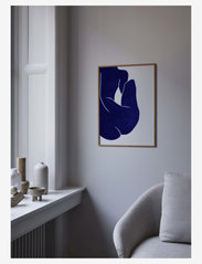 Paper Collective - Linocut II - 50x70 cm - illustrationer - white, blue - 1