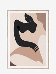 Paper Collective - Siren - 50x70 cm - laveste priser - multi, beige, black - 0