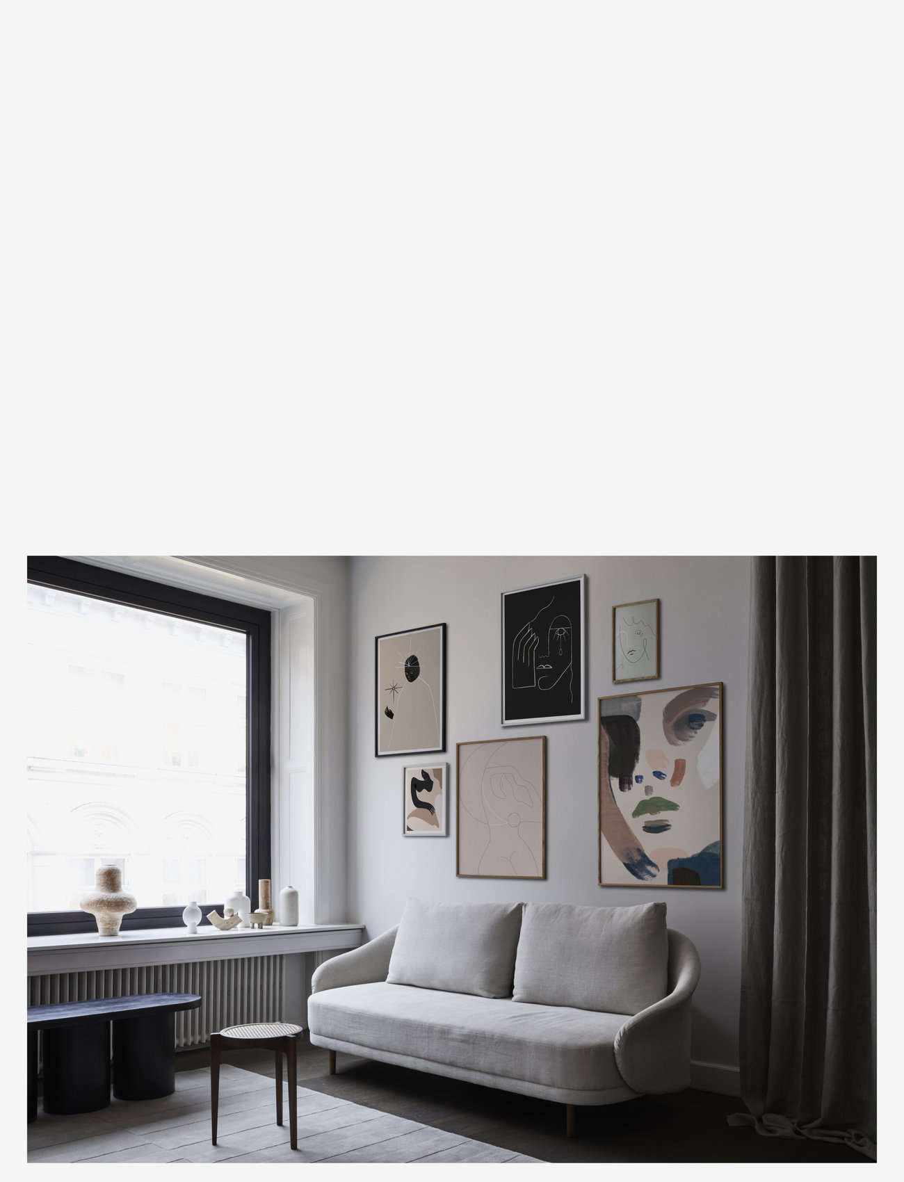 Paper Collective - Minerva - 50x70 cm - illustrationen - beige - 1