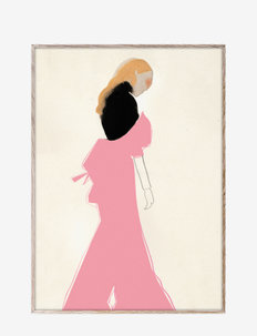 Pink Dress - 30x40 cm, Paper Collective