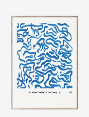 Paper Collective - Comfort - Blue - 50x70 - grafiske mønstre - multi-colored - 0