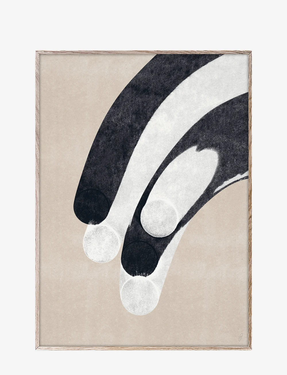 Paper Collective - Drift 01 - 30x40 - grafische muster - multi-colored - 0