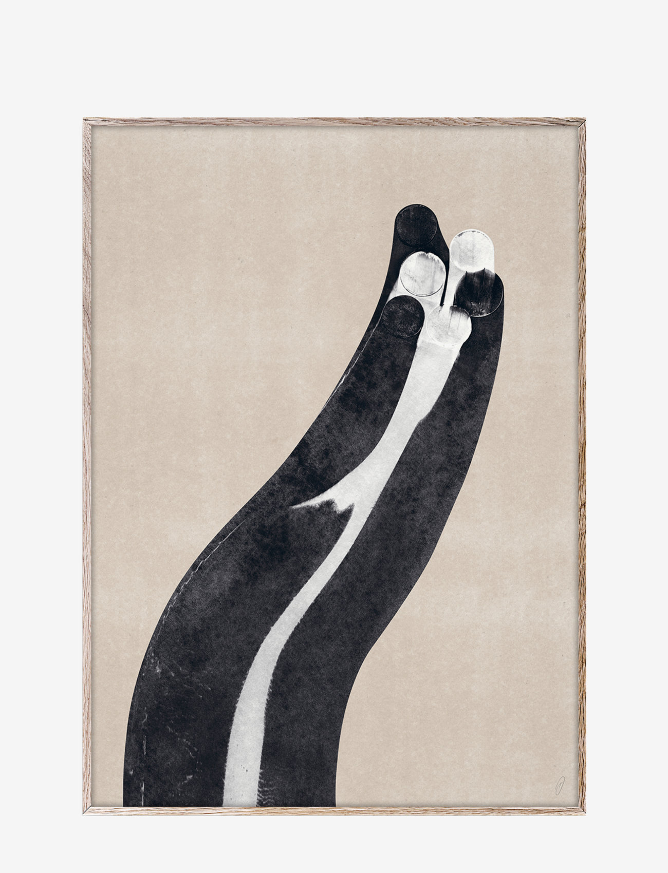 Paper Collective Drift 02 30X40, 30X40 cm, Posters, Mehrfarbig/gemustert - Graphical Patterns, Homeware