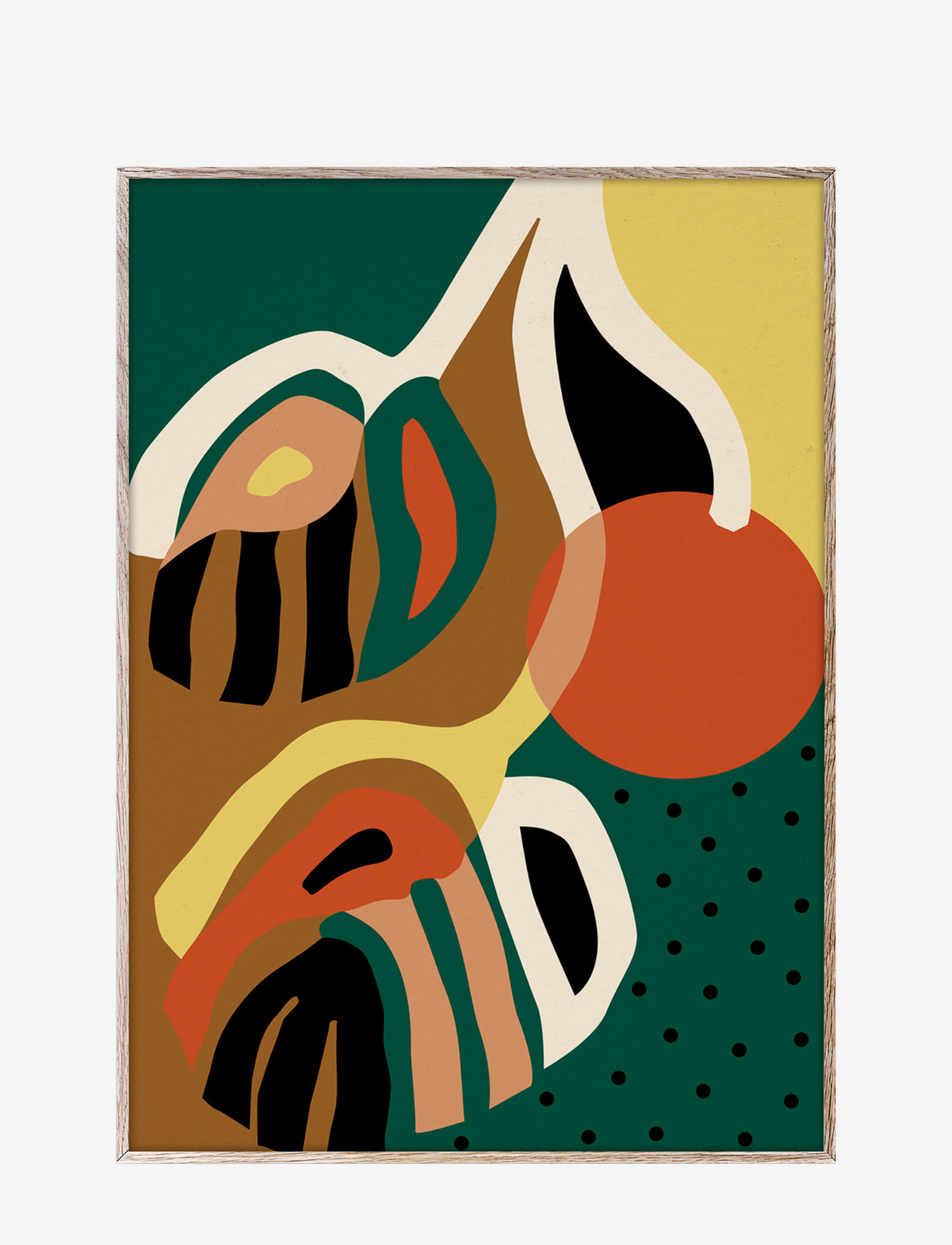 Paper Collective Rama 50X70, 50X70 cm, Posters, Mehrfarbig/gemustert - Botanical, Homeware