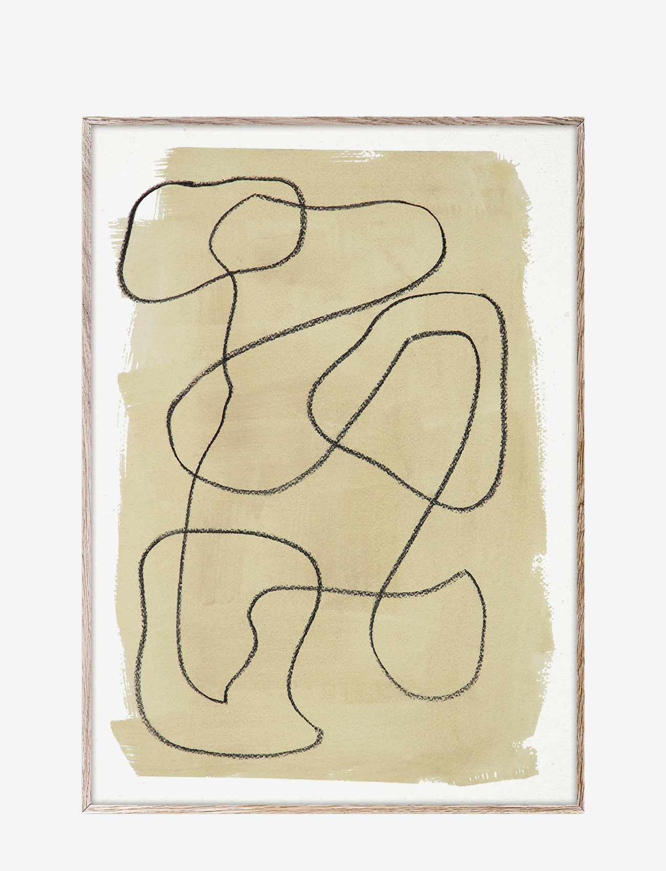 Paper Collective - Wiggle - 50x70 - grafische muster - multi-colored - 0