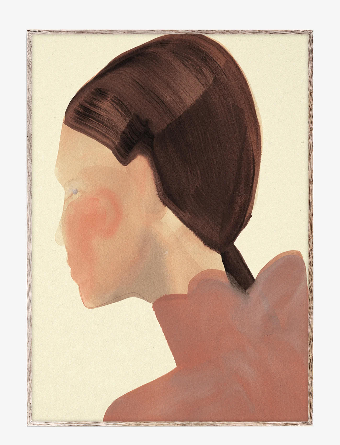 Paper Collective - The Ponytail - najniższe ceny - brown, pink, rosa, beige - 0