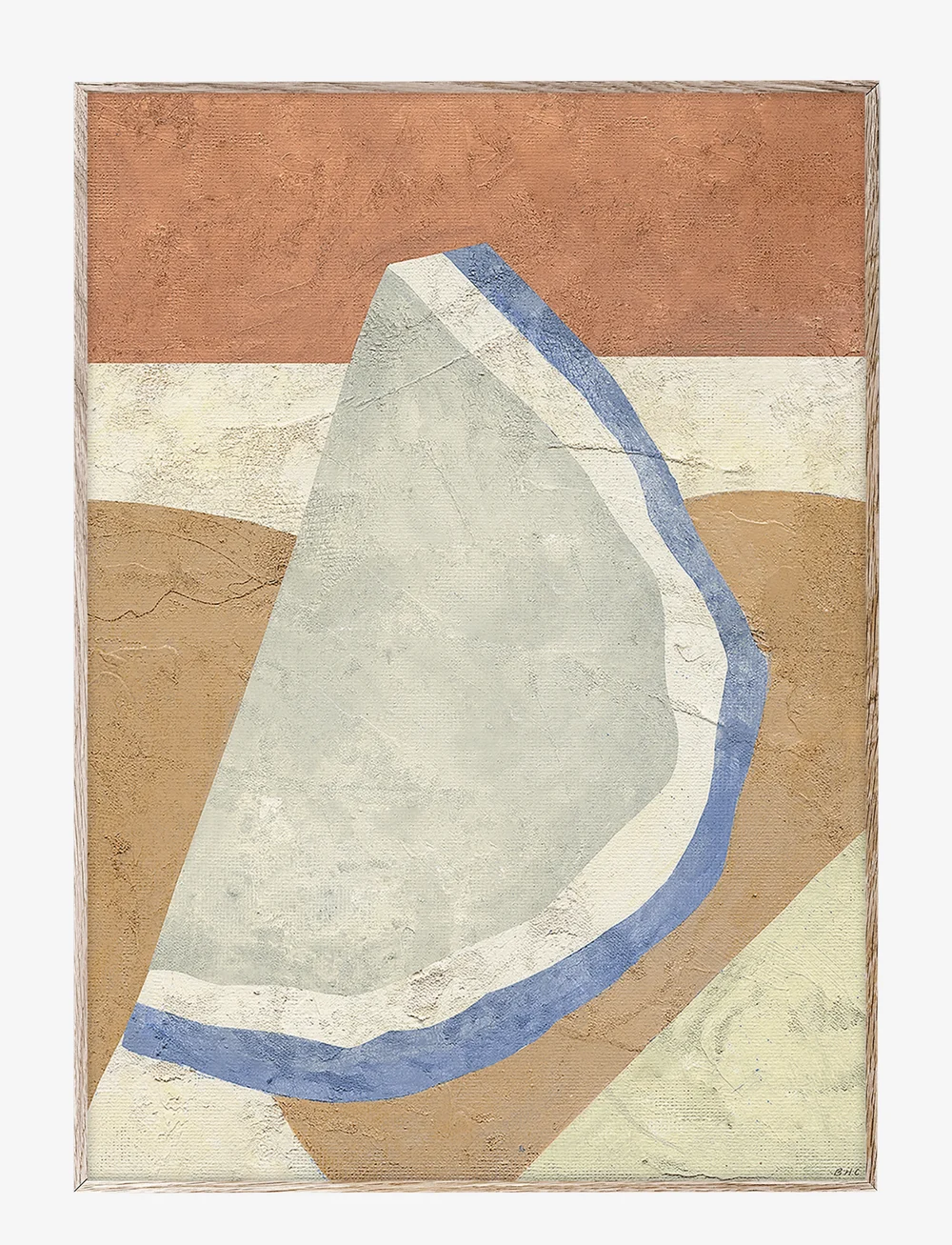 Paper Collective - Calma 01 - grafiniai šablonai - orange, blue, beige - 0