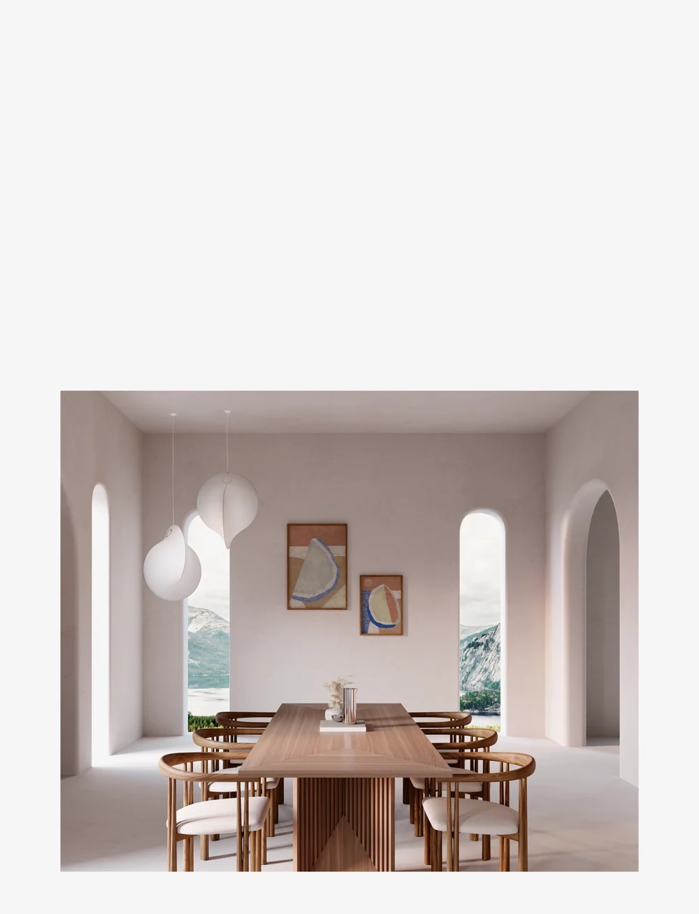 Paper Collective - Calma 01 - grafiniai šablonai - orange, blue, beige - 1