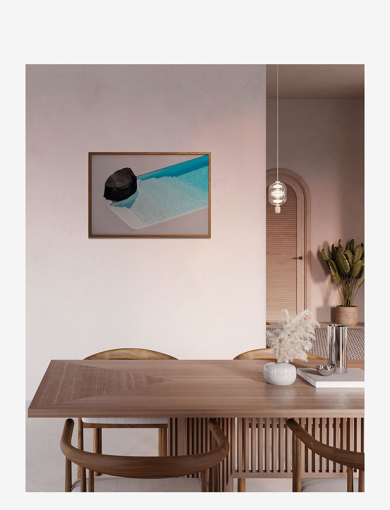 Paper Collective - The Pool - white, black, blue - 1