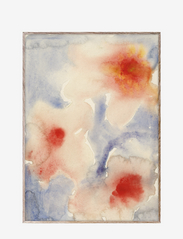 Paper Collective - Three Flowers - alhaisimmat hinnat - gray, orange, blue, pink - 0
