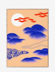 Japanese Hills - 30x40, Paper Collective