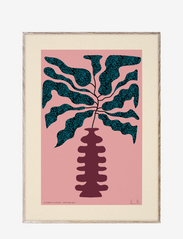 Flower Studies 01 (Prickblad) - 50x70 - PINK, RED, GREEN