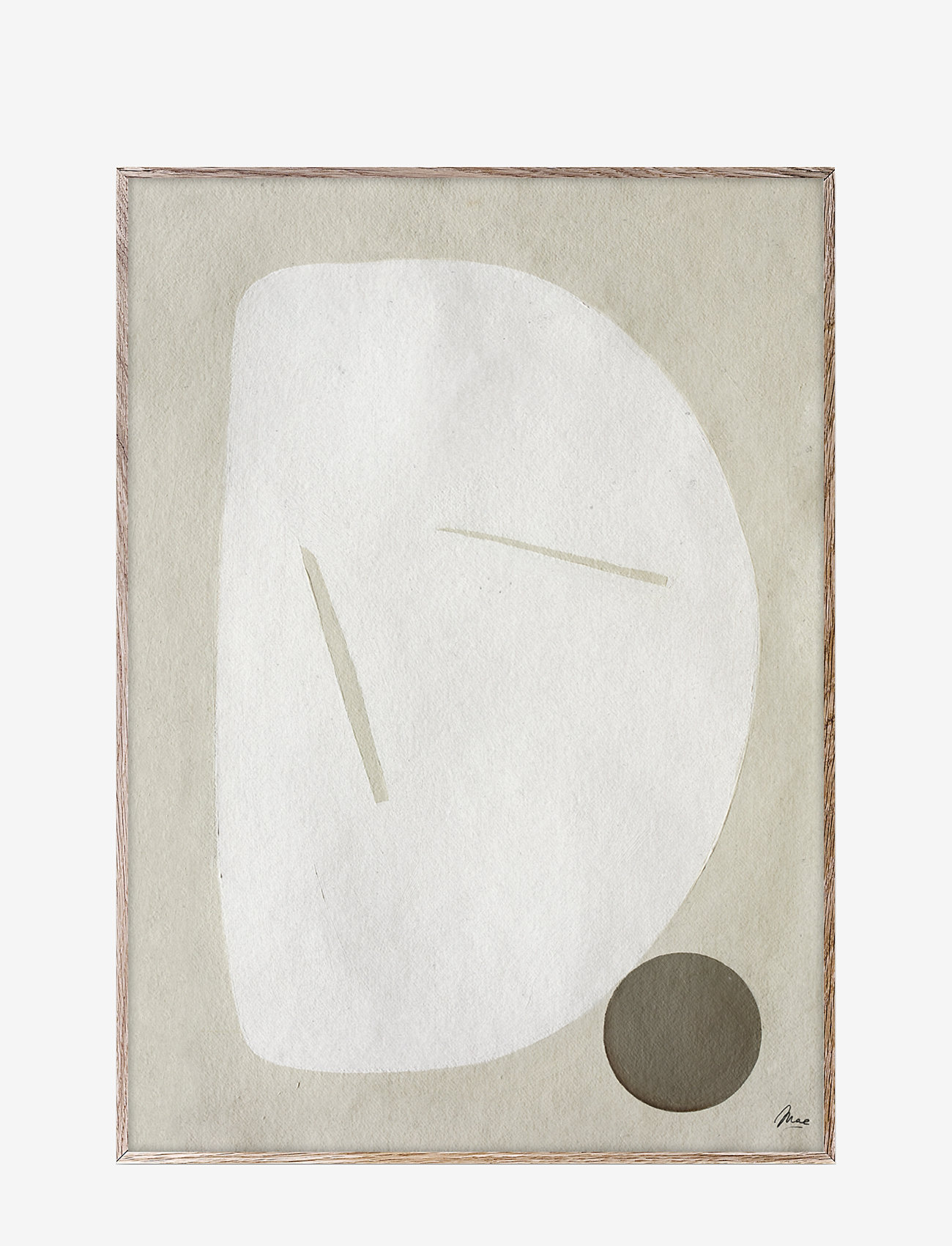 Paper Collective - Soul Sound - 50x70 - grey, beige, white - 0