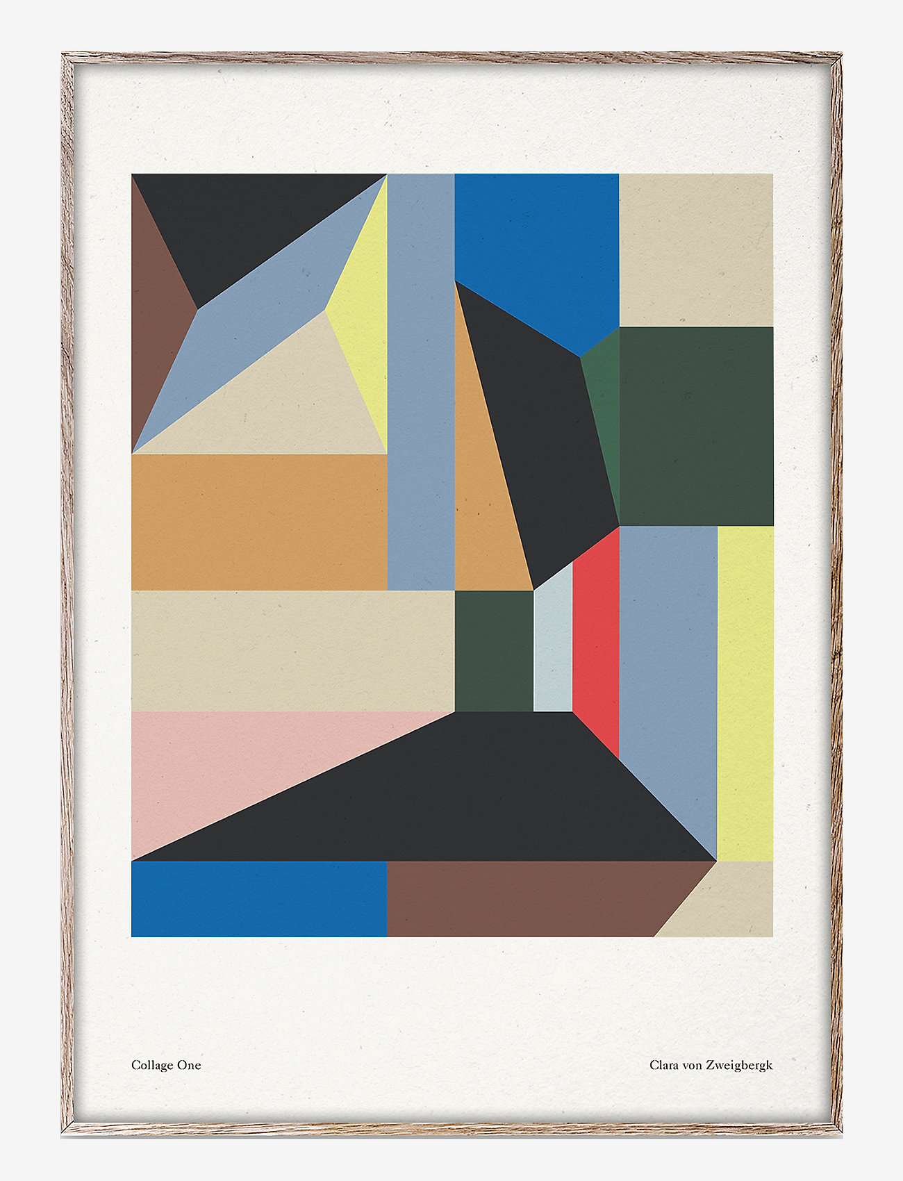 Paper Collective - Collage One - 70x100 - multi-colour - 0