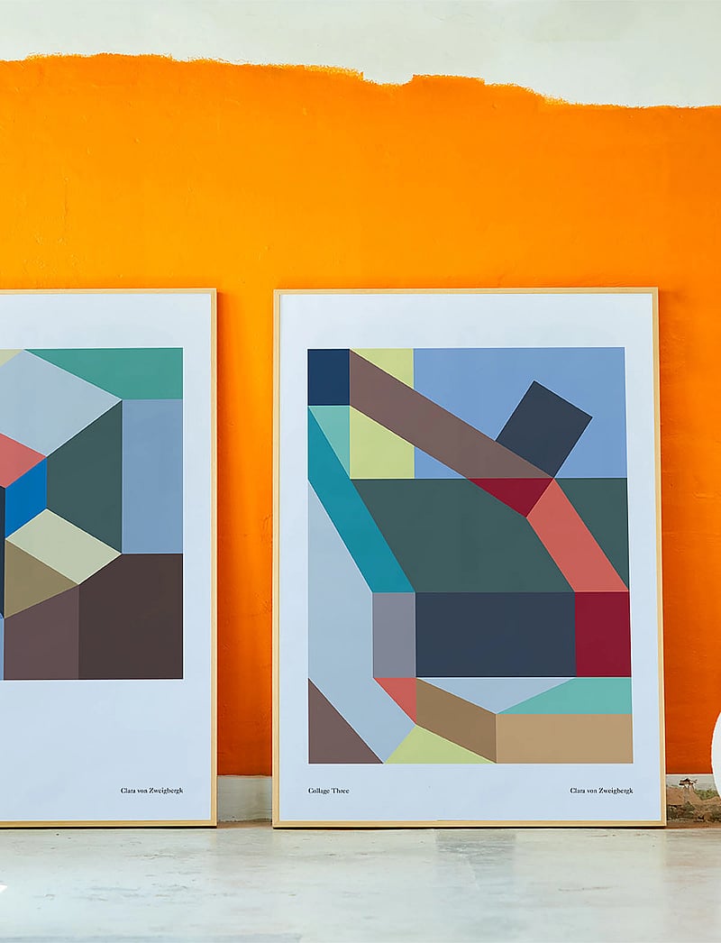 Paper Collective - Collage Three - 70x100 - multi-colour - 1